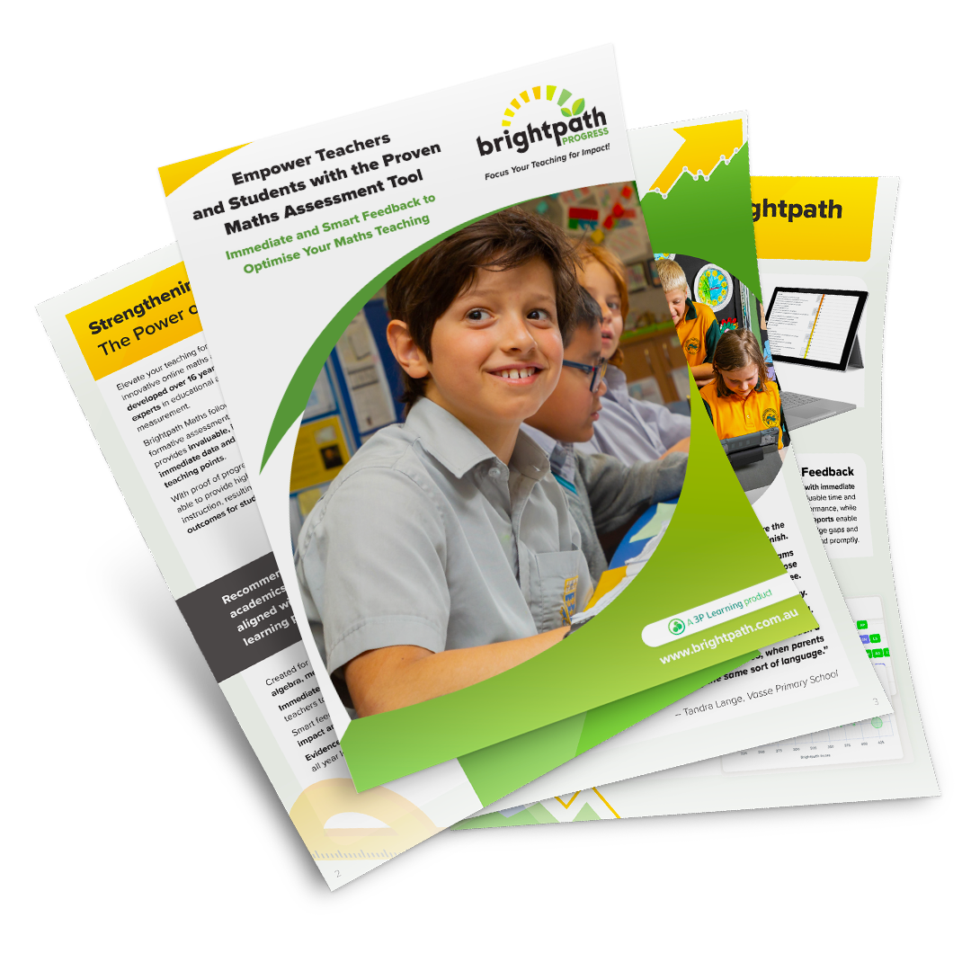Formative Mathematics Assessment Brochure
